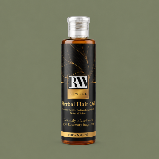 Get Stronger, Longer & Healthier Hair Naturally with Rewell Hair Oil