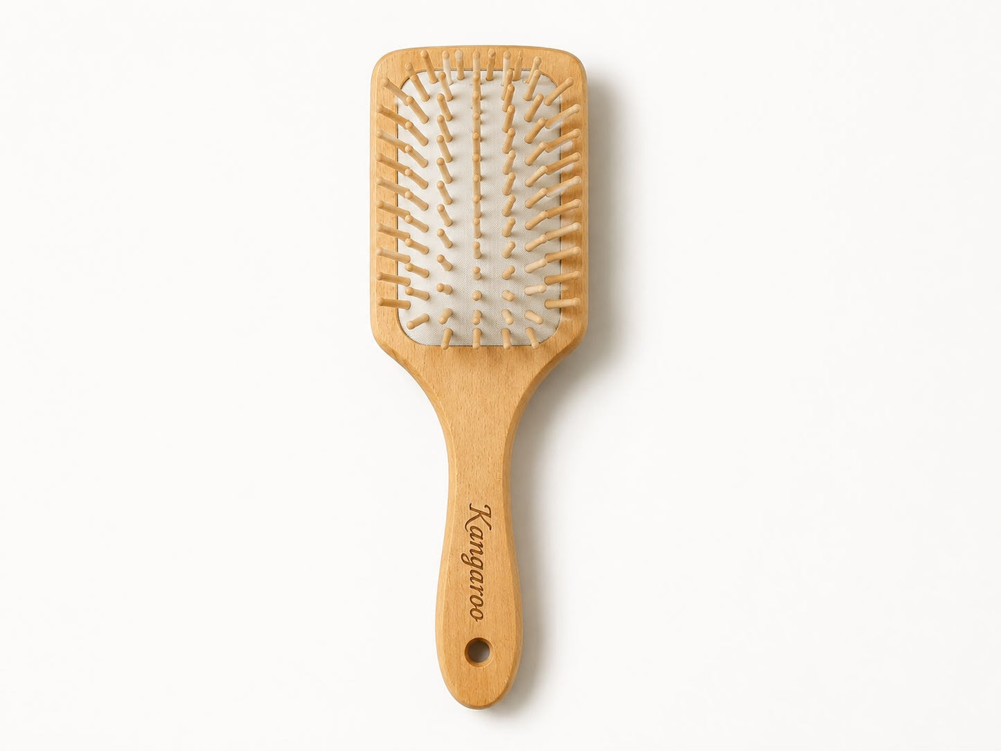 Premium Wooden Paddle Hair Brush | Anti-Static Bamboo Hair Brush for Men & Women Rewell