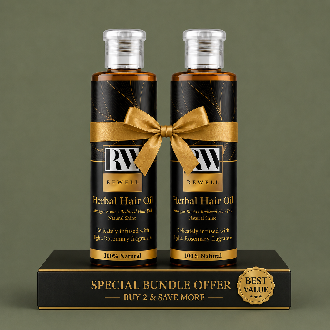 Rewell Hair Oil Limited Time Bundle Deal – Save Rs. 600